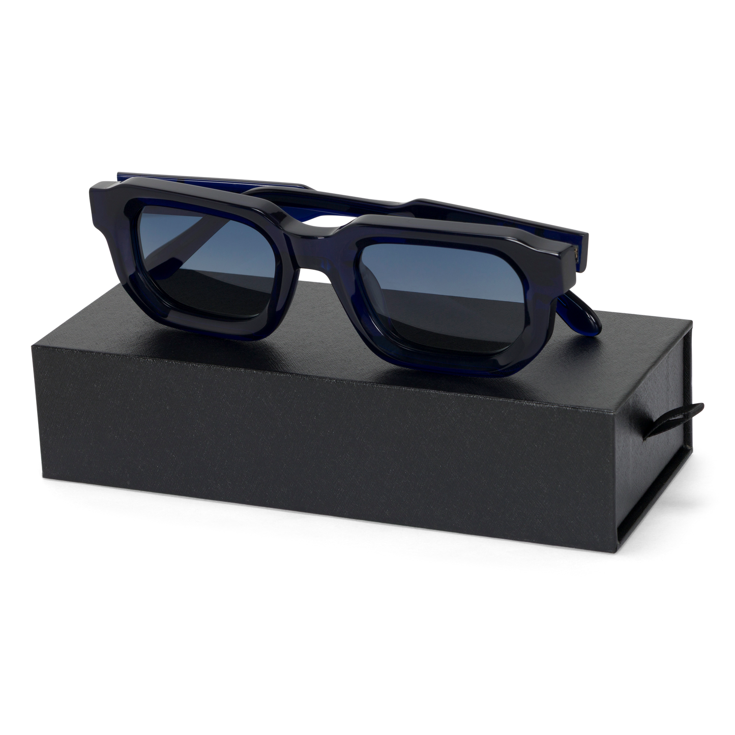Castanza Sunglasses (Navy / Light Blue)