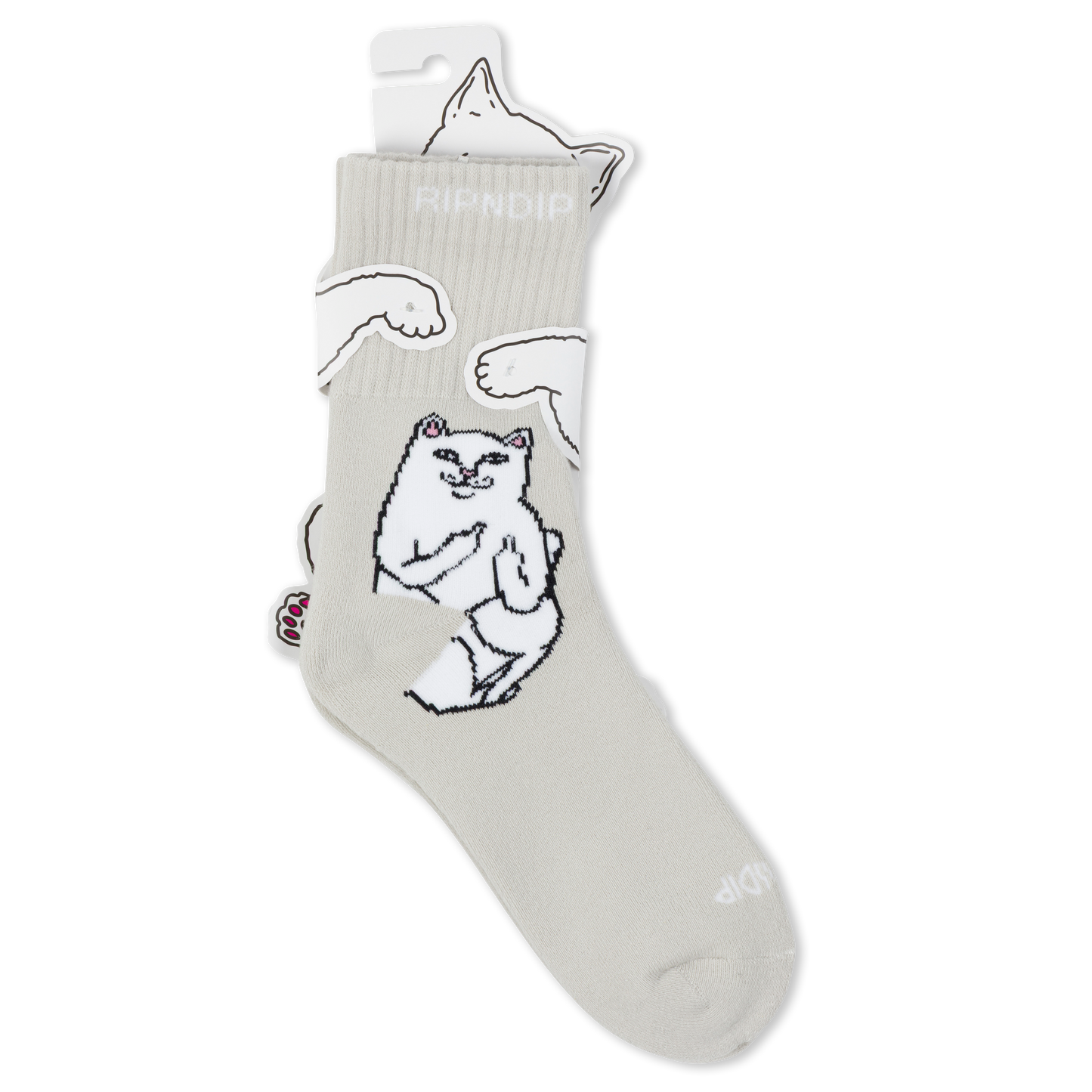Lord Nermal Mid Socks (Grey)