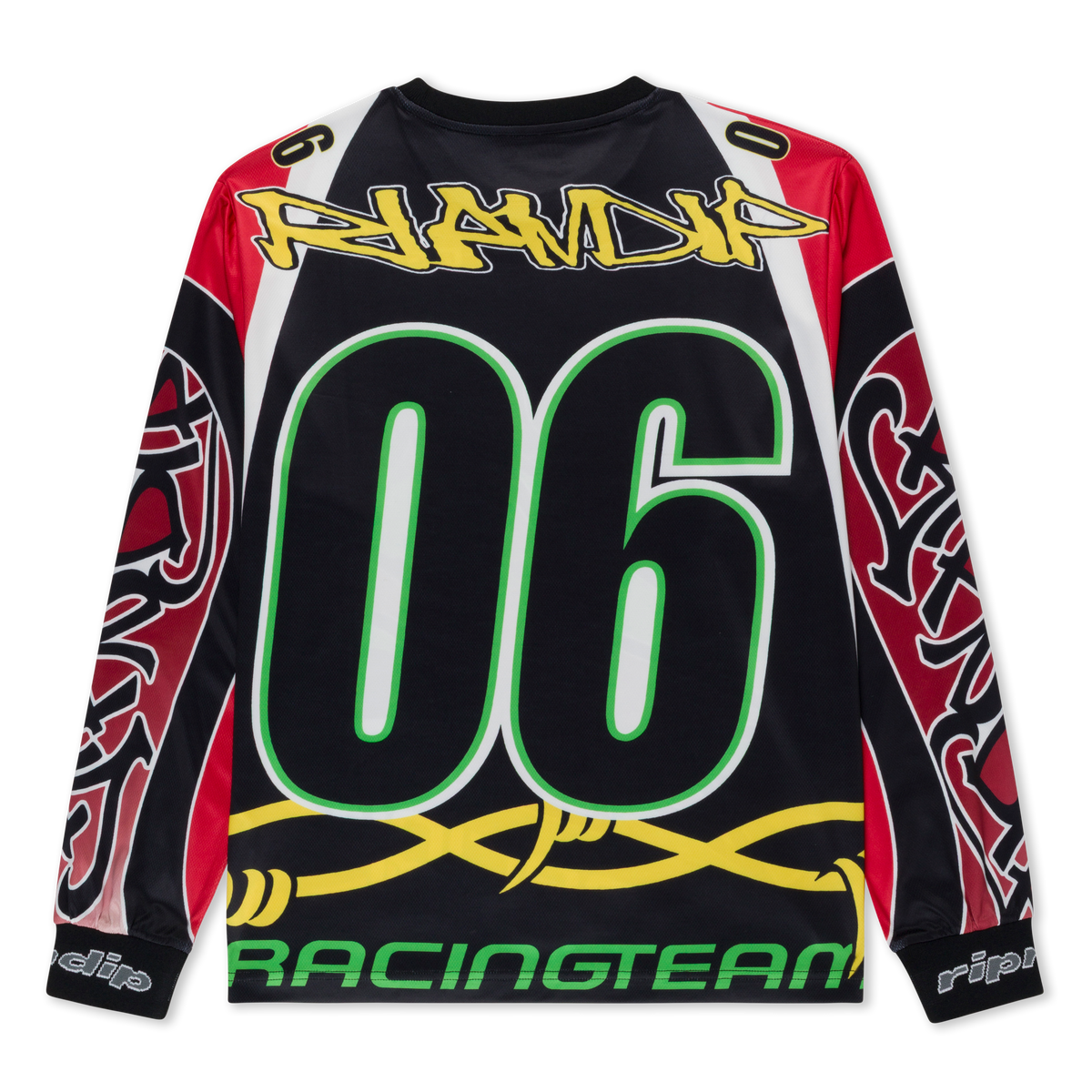 RIPNDIP All Star Long Sleeve Jersey (Red / Black)