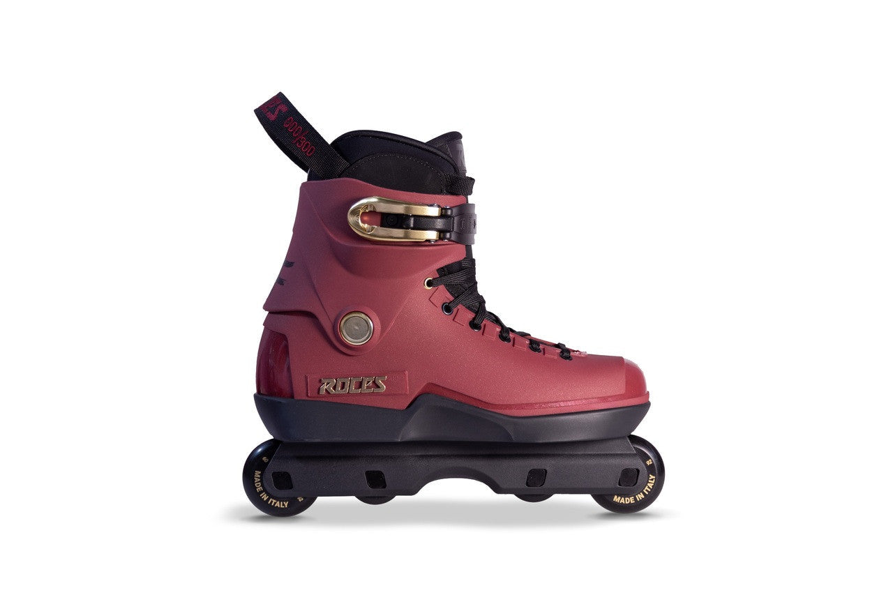 Roces M12 Lo Plus Spassov Inferno Aggressive Inline Skates Complete - Bow Shock Marketplace