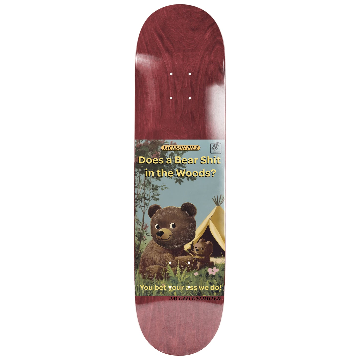 Jacuzzi Jackson Pilz Storybook EX7 9.0" Skateboard Deck