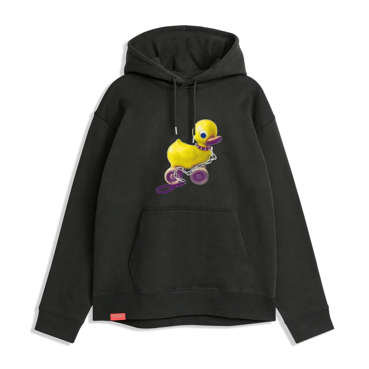 Jacuzzi Duck Black Hooded Sweatshirt