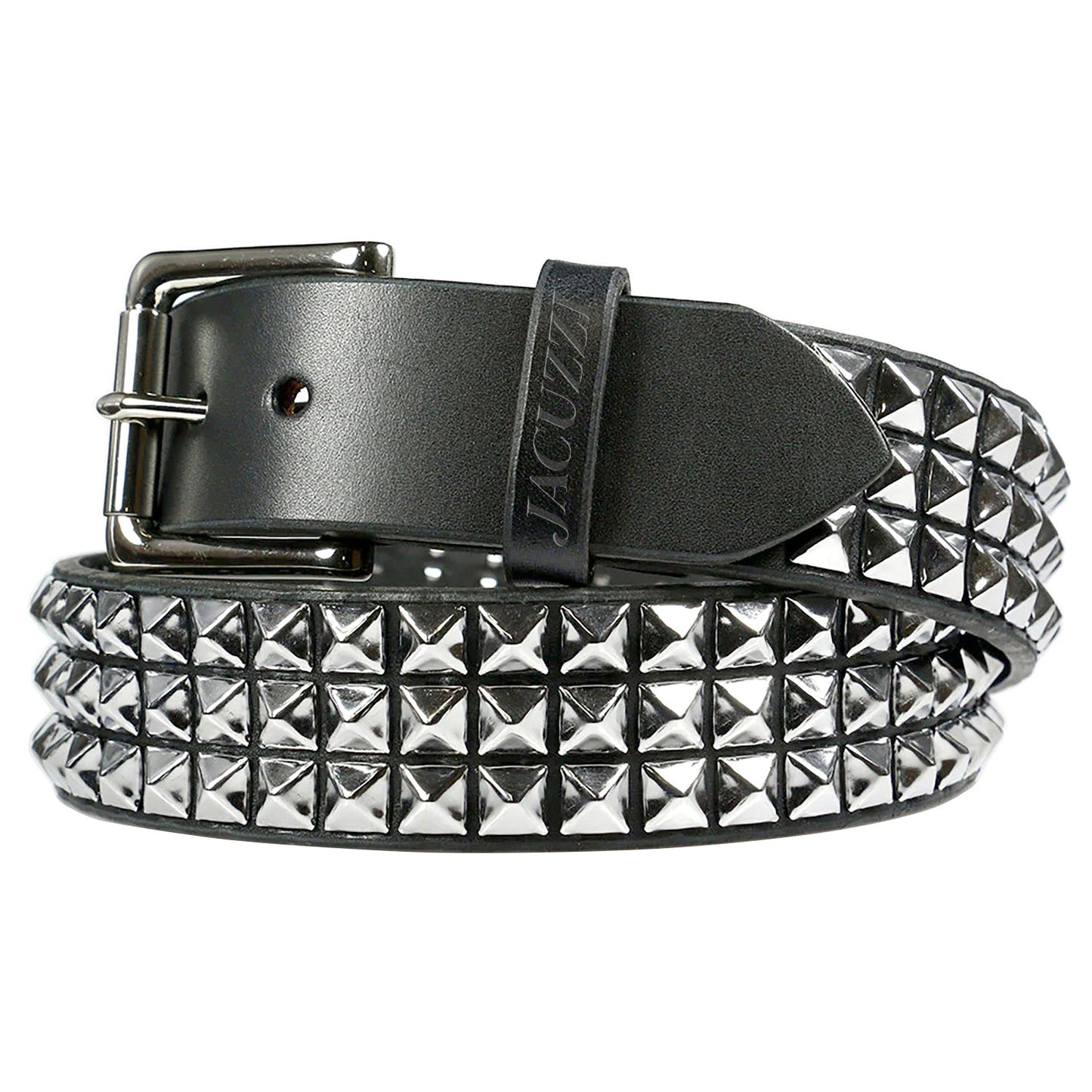 Jacuzzi PU Leather Studded Belt