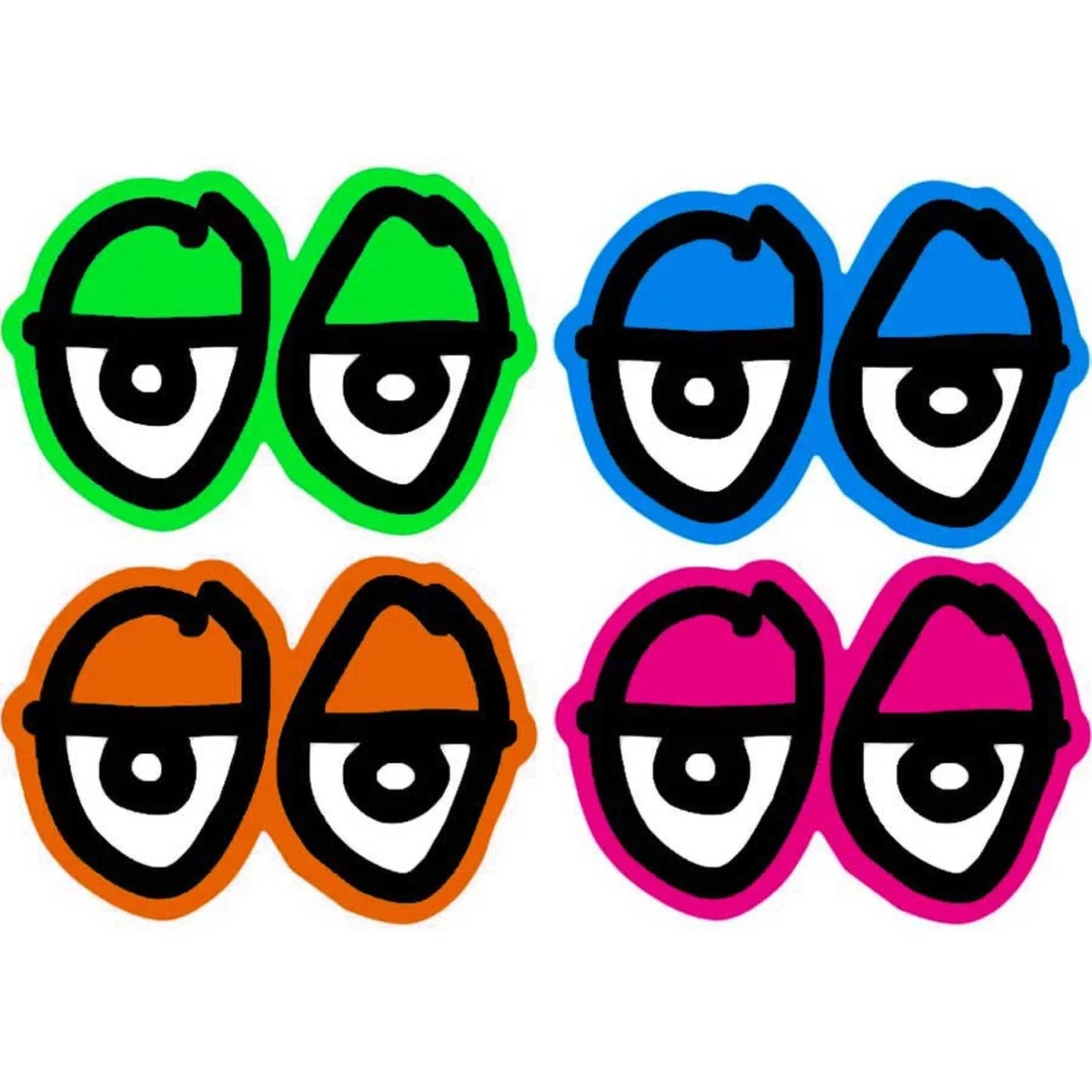 Krooked Eyes Di-Cut Small Sticker