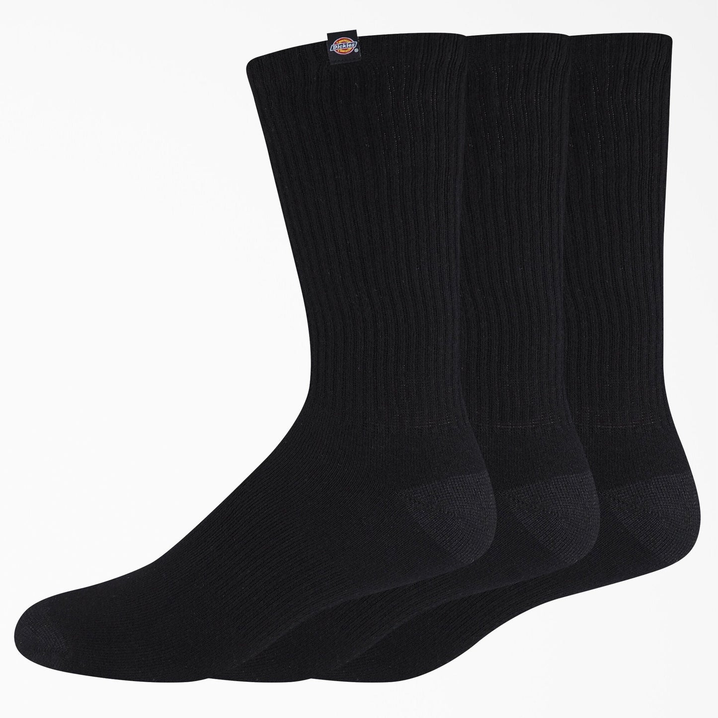 Dickies Label Crew Socks - Black - Bow Shock Marketplace