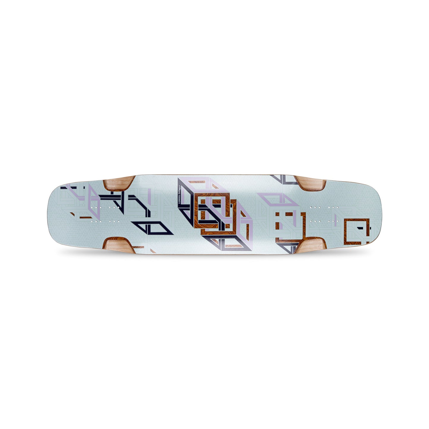 Loaded Tesseract II Spectra Longboard Deck - Bow Shock Marketplace