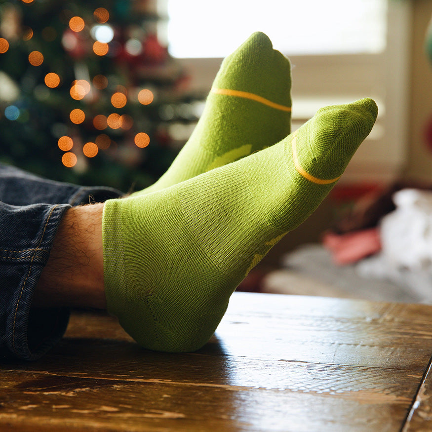 REPREVE® Winter Berry No Show Socks 4-Pack