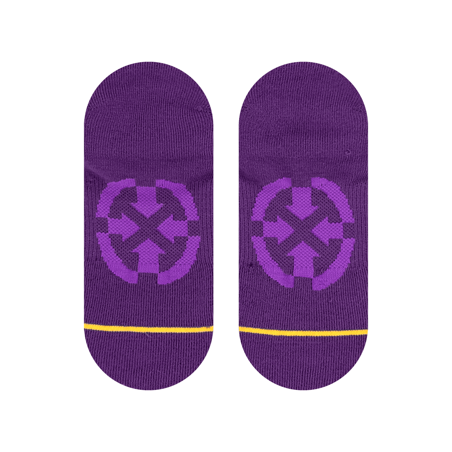 REPREVE® Purple No Show Socks