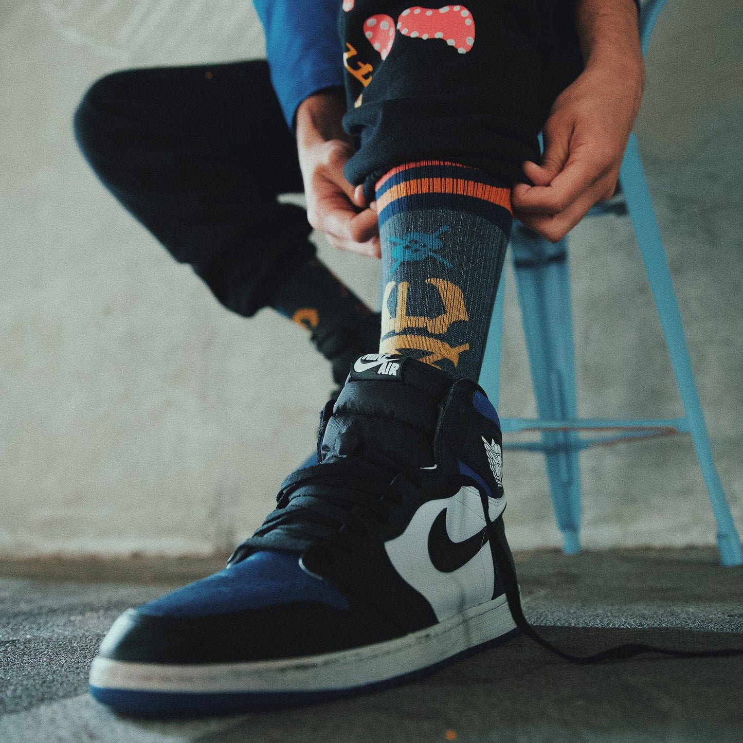 Sublime Chaz Tag Tall Socks 3-Pack
