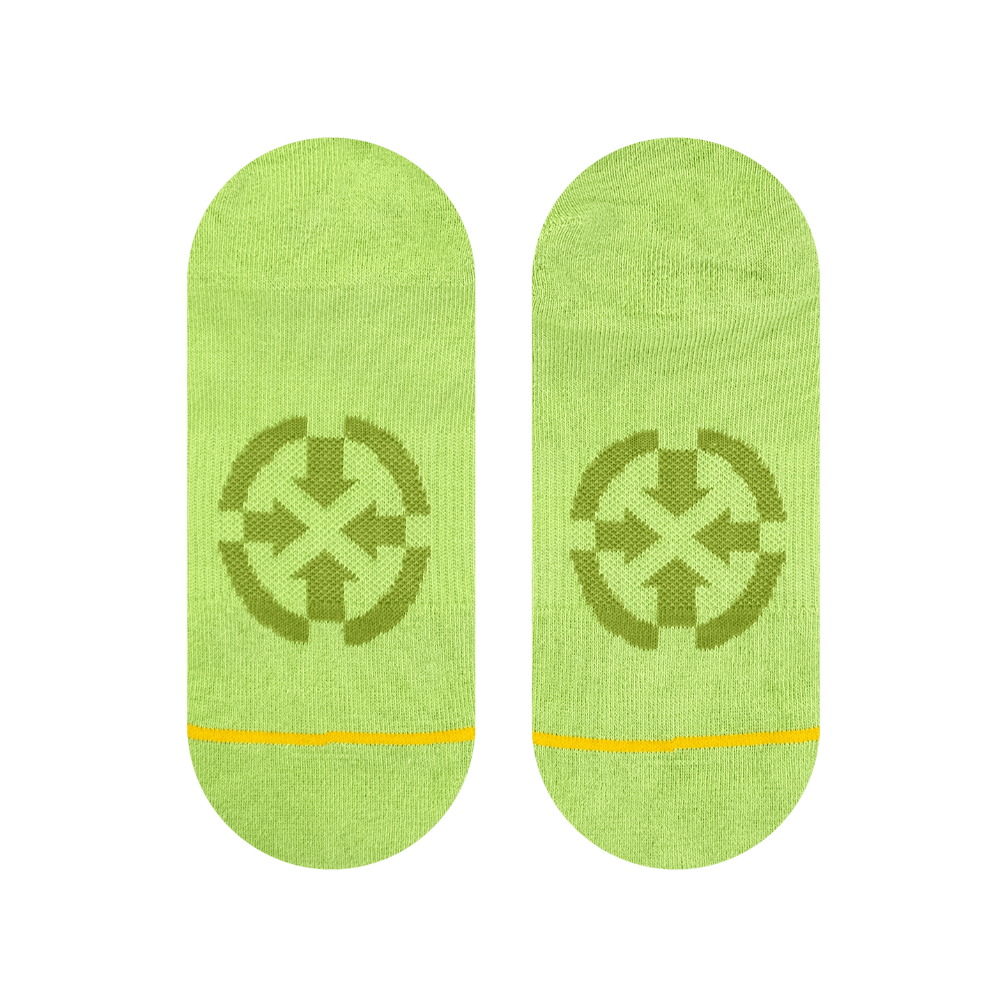 Evergreen Organic Cotton No Show Socks
