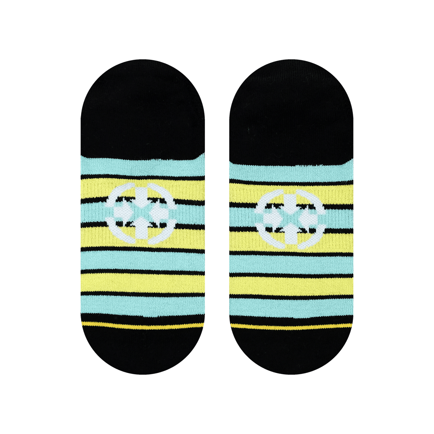 Slidertown The Lane Blue Sky No Show Socks