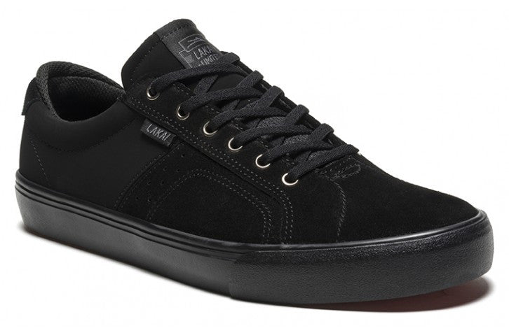 Lakai Shoes Flaco - Black/Black Suede - Bow Shock Marketplace