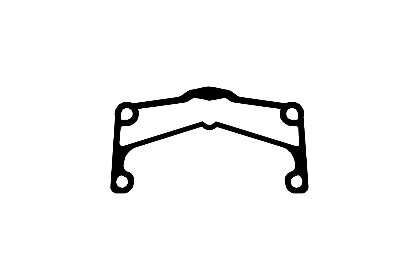 Odyssey BMX Quadrant Rim - Anodized Black