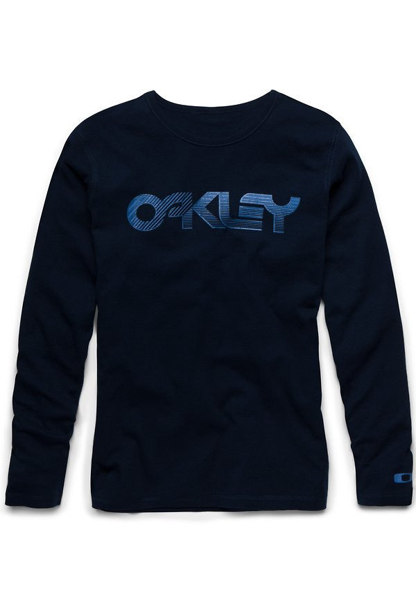 Oakley Long Sleeve Current Edition - Navy Blue - Bow Shock Marketplace