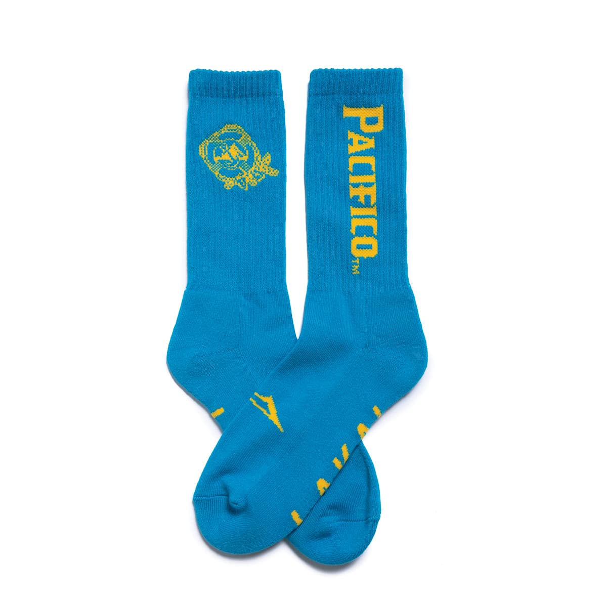 Lakai Pacifico Crew Sock - Cyan - Bow Shock Marketplace