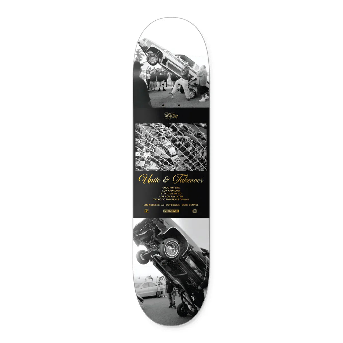 Primitive x Estevan Oriol Bounce 8.125" Skateboard Deck
