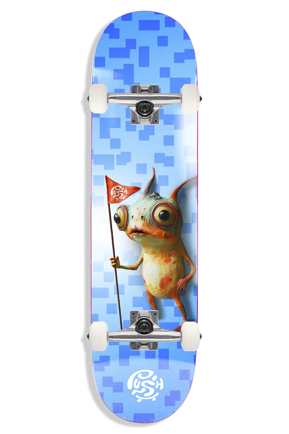 Push "Squigley" 7.25" Complete Skateboard