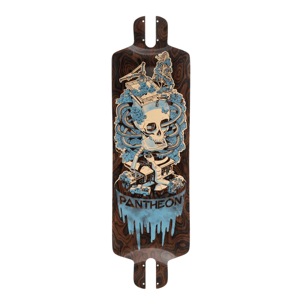 Pantheon Pranayama Gas Guzzler Longboard Deck - 31.5" - Bow Shock Marketplace