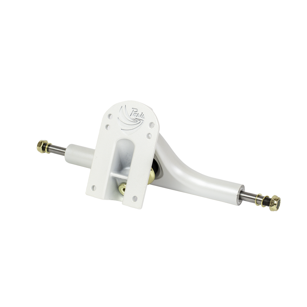V3 Hollow Lite 150mm 50º Longboard Trucks White Pearl