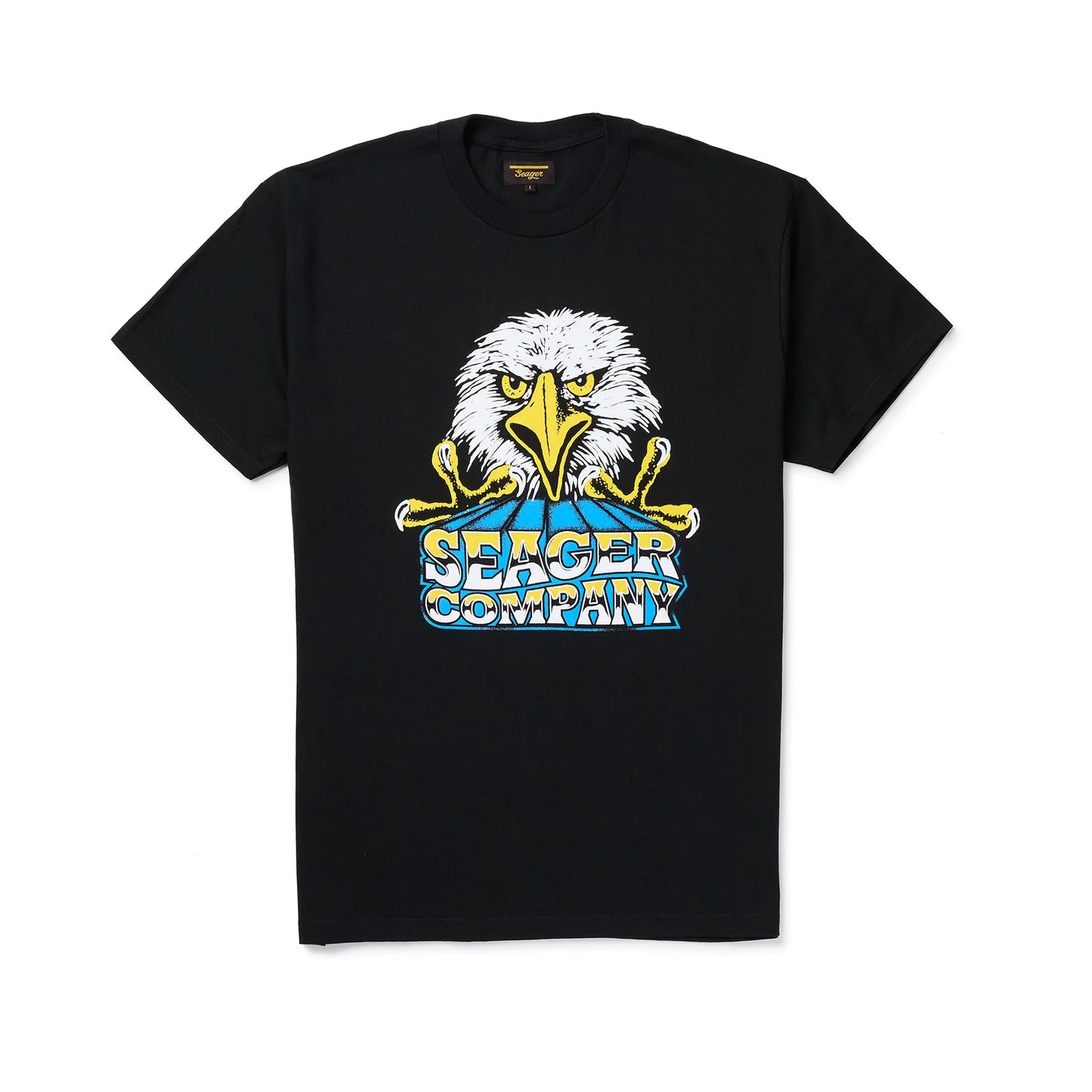 Seager Baldy Black S/s Shirt