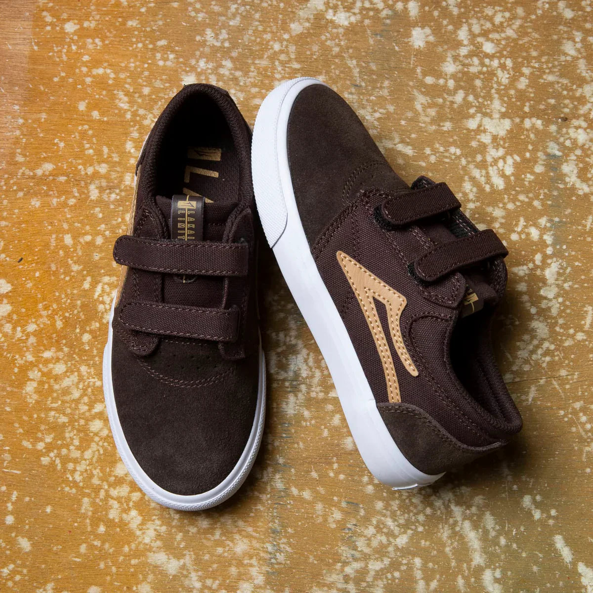 Lakai Shoes Griffin Kids - Chocolate Suede - Bow Shock Marketplace