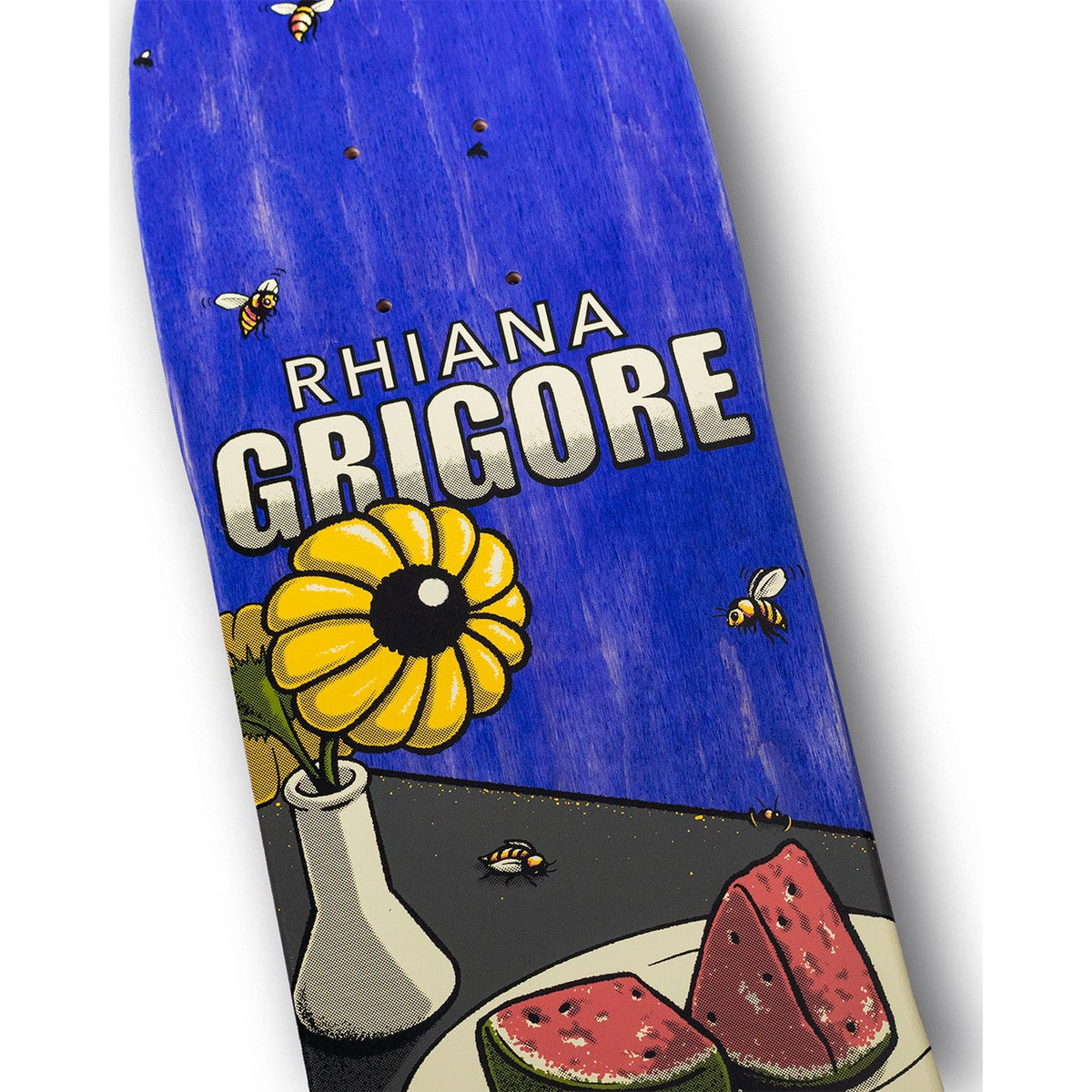 7.4" Spoon Nose Freestyle Skateboard Deck - Rhiana Grigore Pro