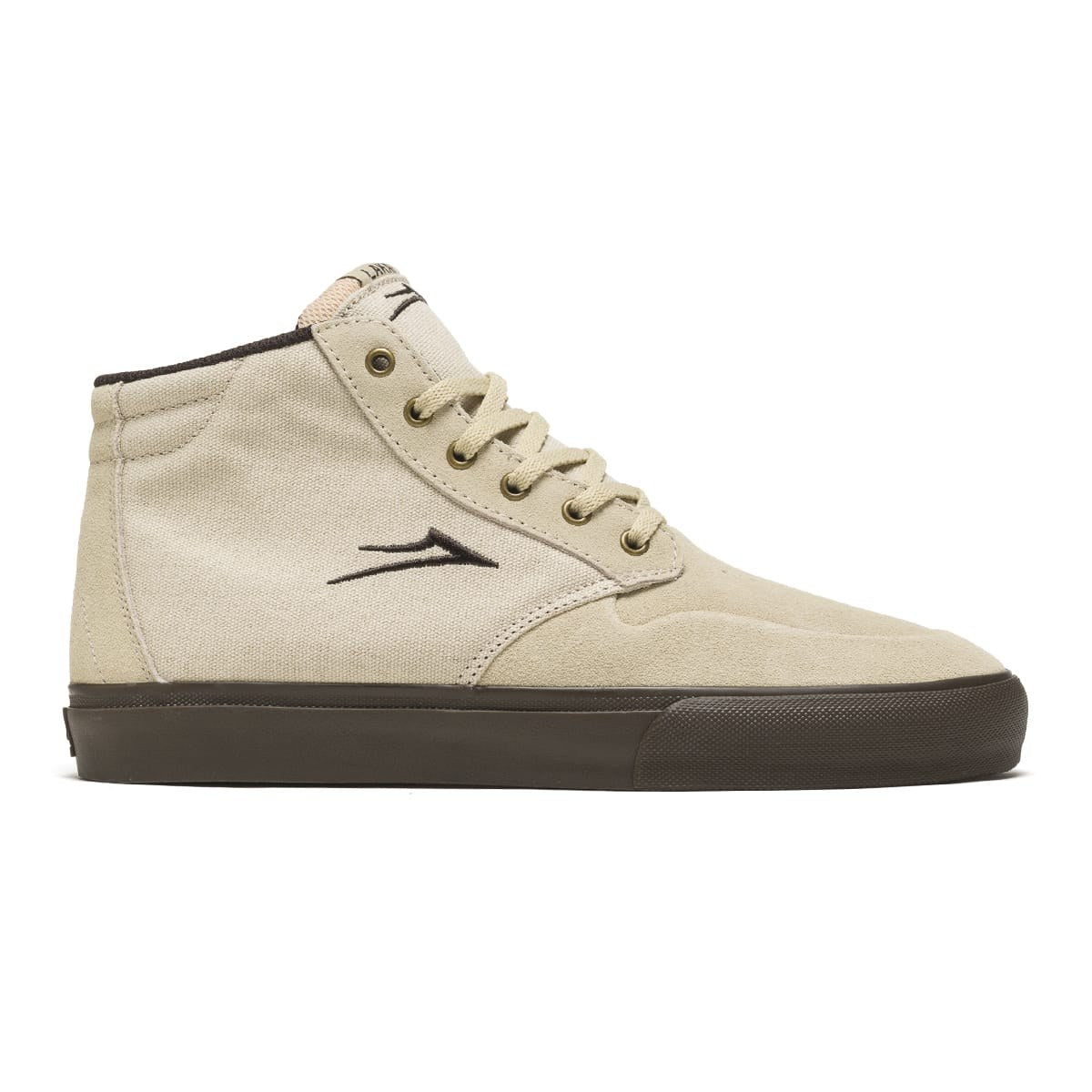 Lakai Shoes Riley 3 High - Cream/Gum Suede