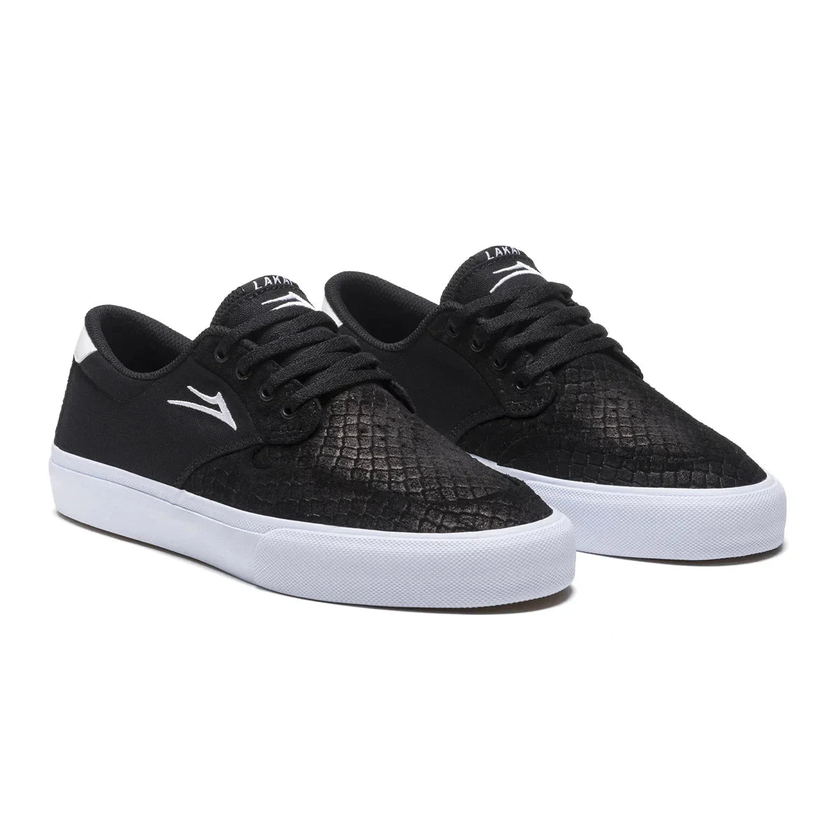 Lakai Shoes Riley 3 - Black Snake Suede