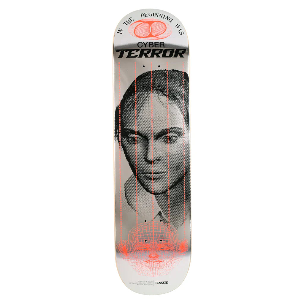 Quasi Rizzo 'Reset' Skateboard Deck - 8.25″ - Bow Shock Marketplace