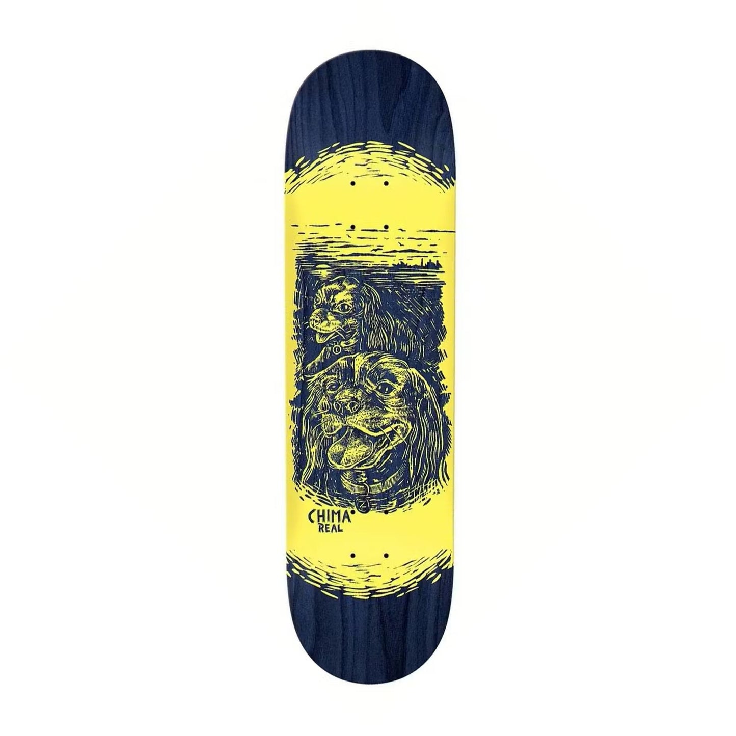 Real Chima Iggy & Ziggy Skateboard Deck - 8.25″ - Bow Shock Marketplace