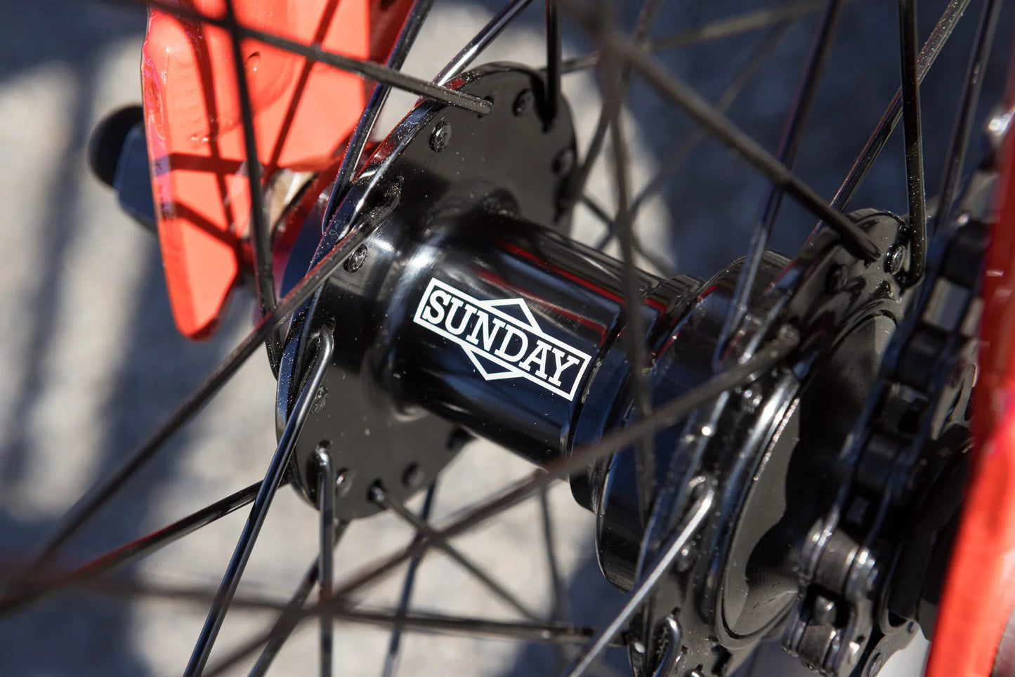 Sunday Blueprint 20″ Complete BMX Bike - Gloss Fire Engine Red