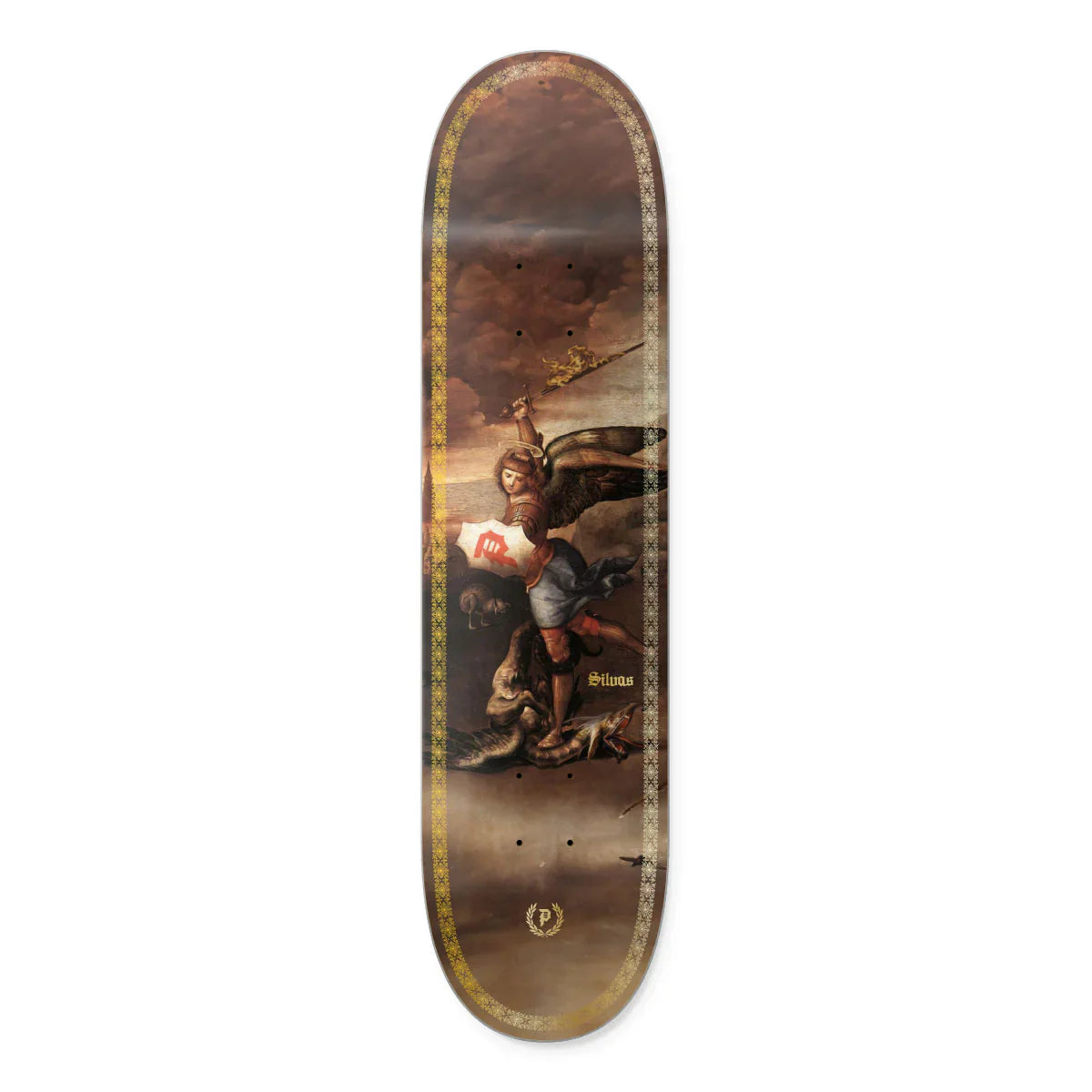 Primitive Silvas Protector Skateboard Deck - 8.25″ - Bow Shock Marketplace