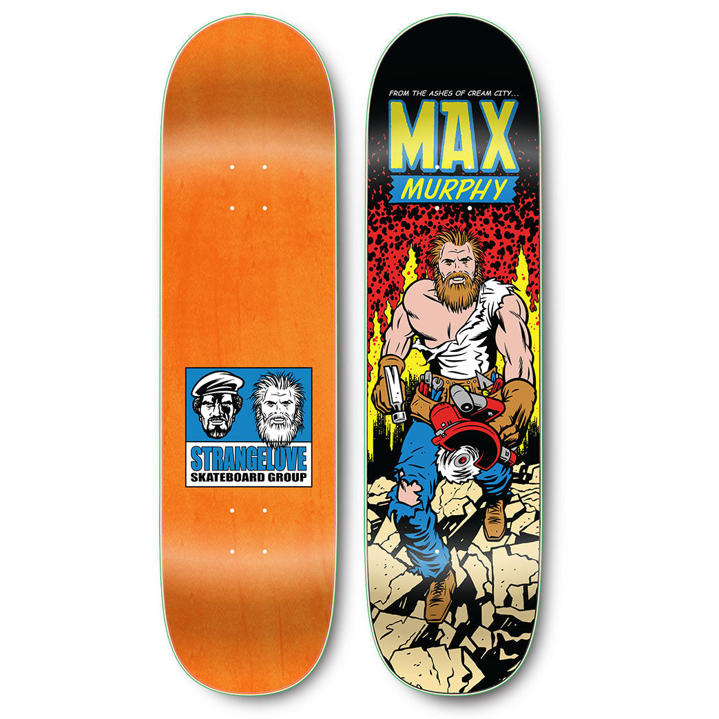 StrangeLove Max Murphy Apocalypse Dude 8.5" Skateboard Deck - Bow Shock Marketplace