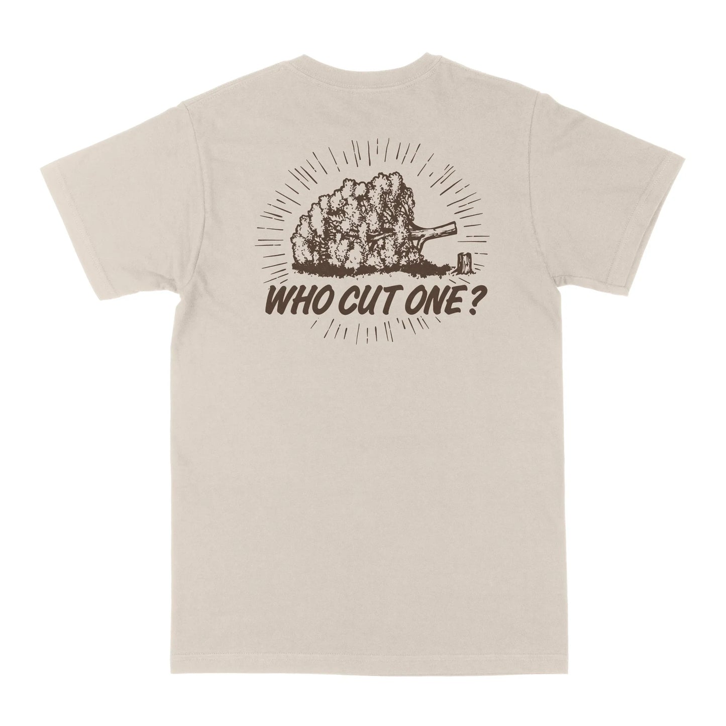Skate Mental Who Cut One? Natural Shirt