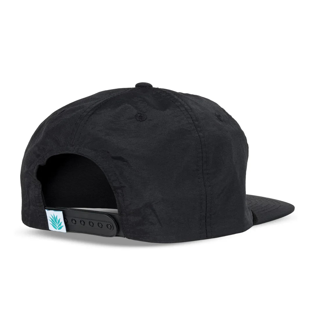 Sendero Logo Black/Gold 5 Panel Unstructured Snapback Hat
