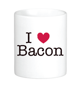 I Heart Bacon Mug