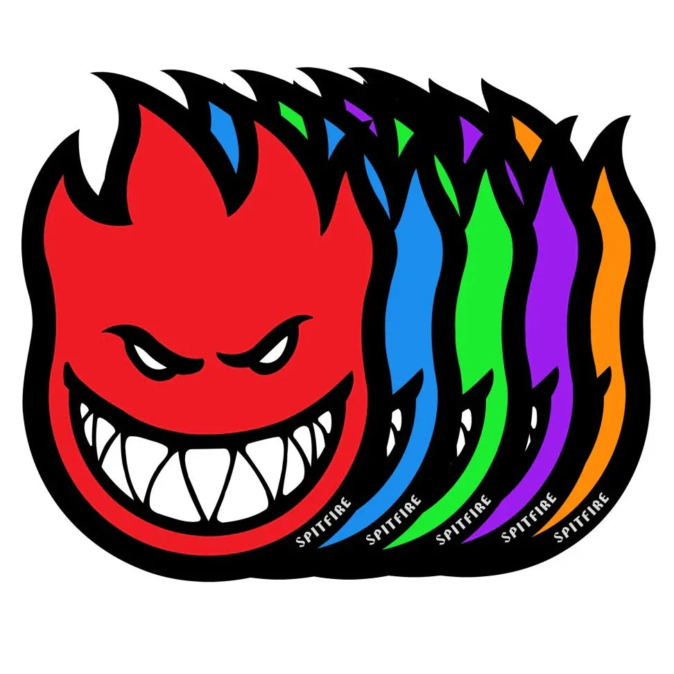Spitfire Fireball Bighead Mini Sticker