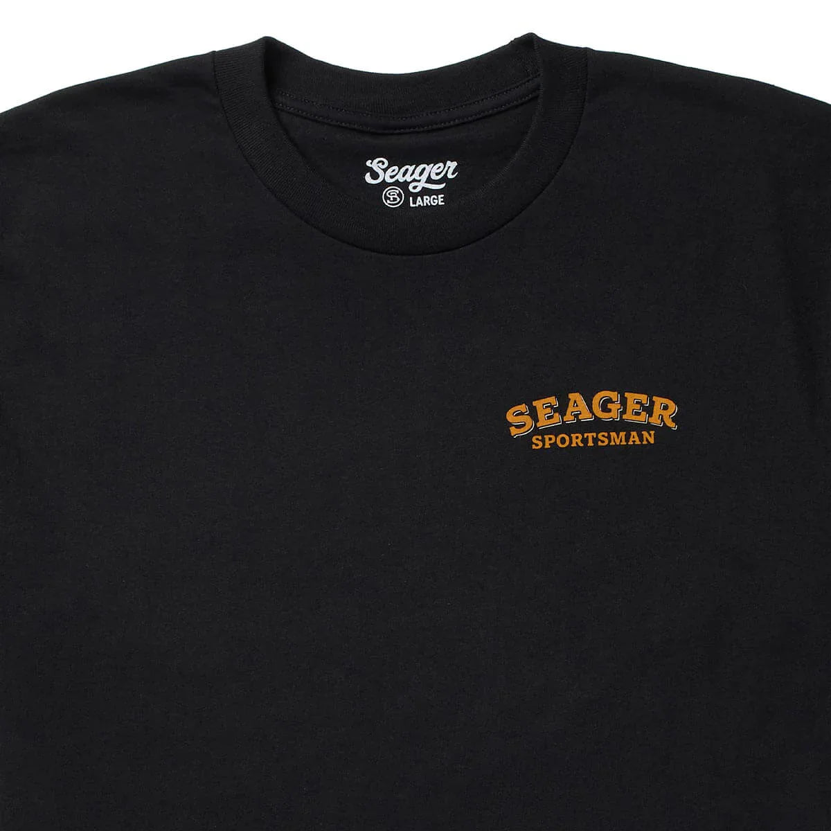 Seager Sportsman Black Tee S/s Shirt