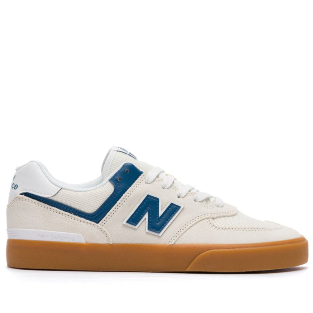New Balance Numeric 574 Vulc - Sea Salt/Blue - Bow Shock Marketplace