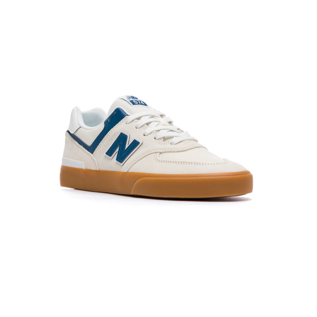 New Balance Numeric 574 Vulc - Sea Salt/Blue - Bow Shock Marketplace