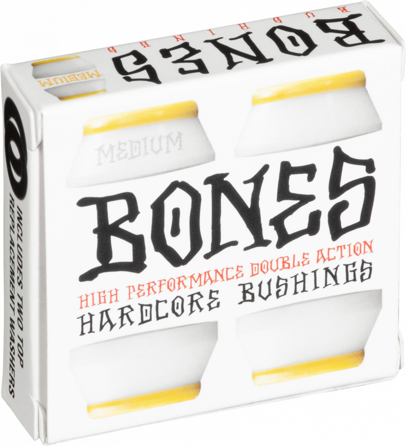 BONES WHEELS Bushing Medium #3 White Pack (set of 2) - Bow Shock Marketplace