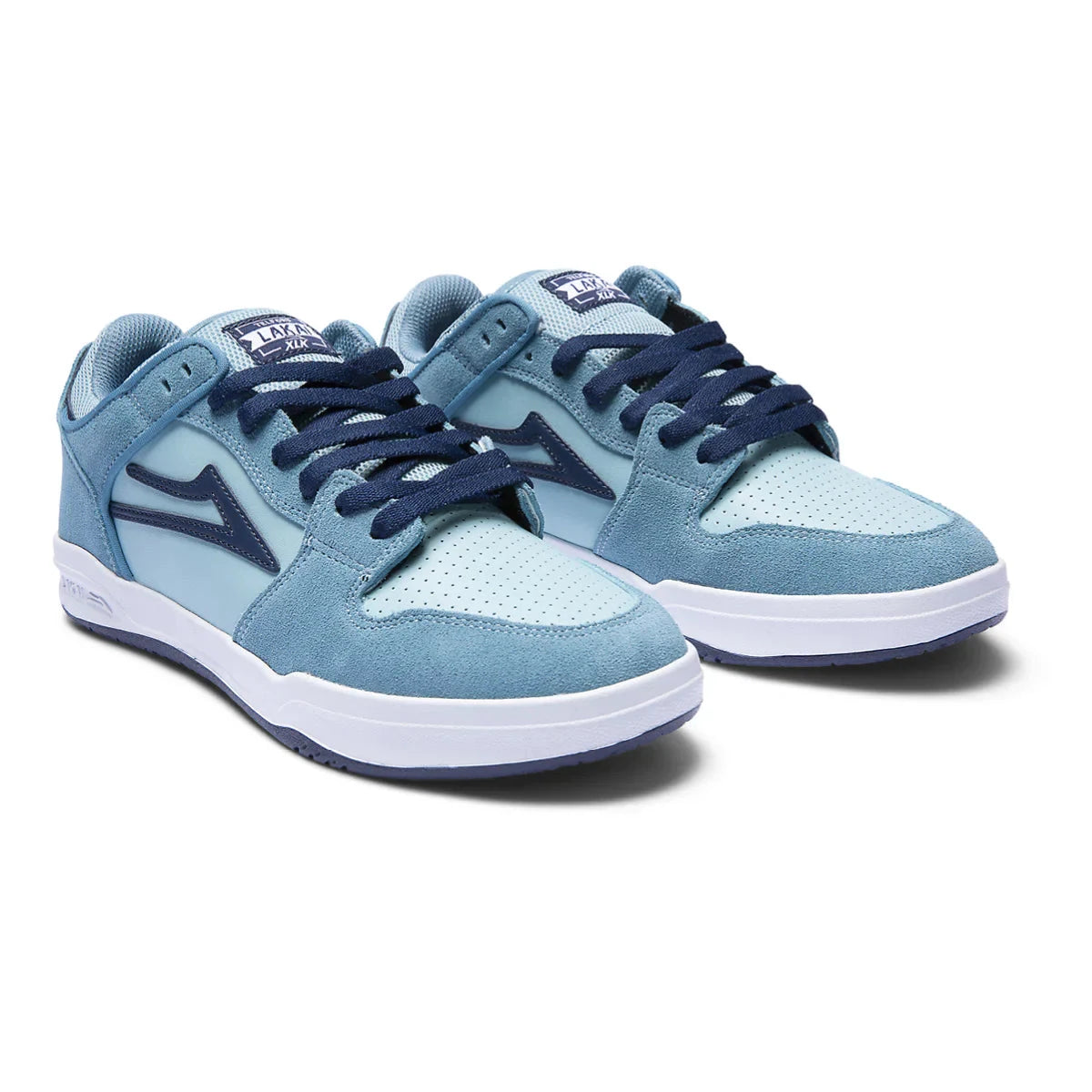 Lakai Shoes Telford Low - Light Blue Suede - Bow Shock Marketplace