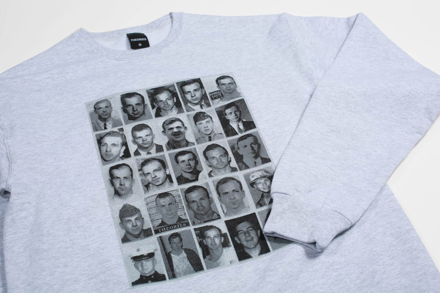 Theories Patsy Ash Grey Crewneck Sweatshirt