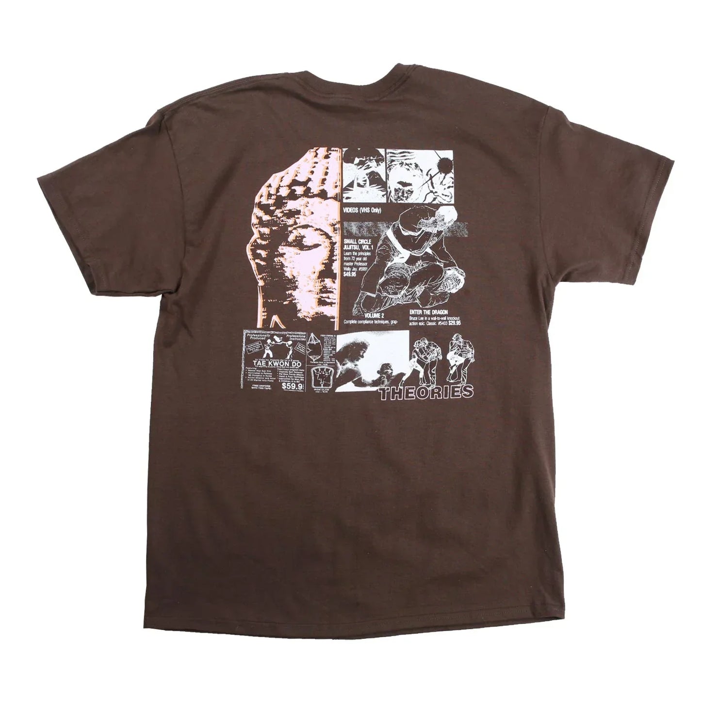 Theories Kumite Brown S/s Shirt