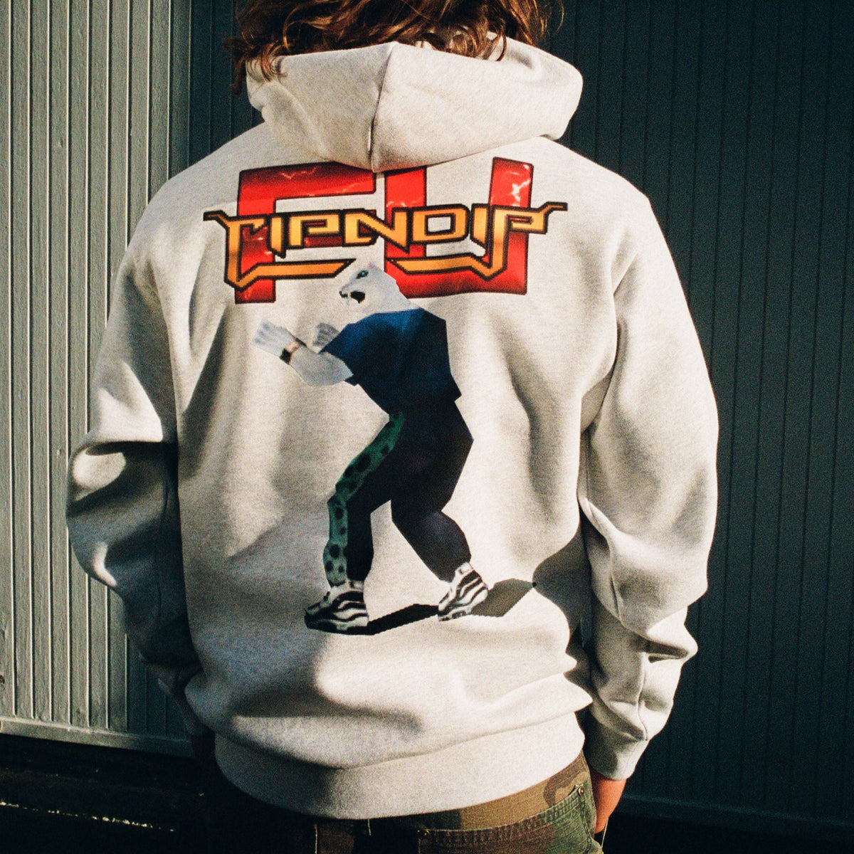 Fight Hoodie (Ash Heather)