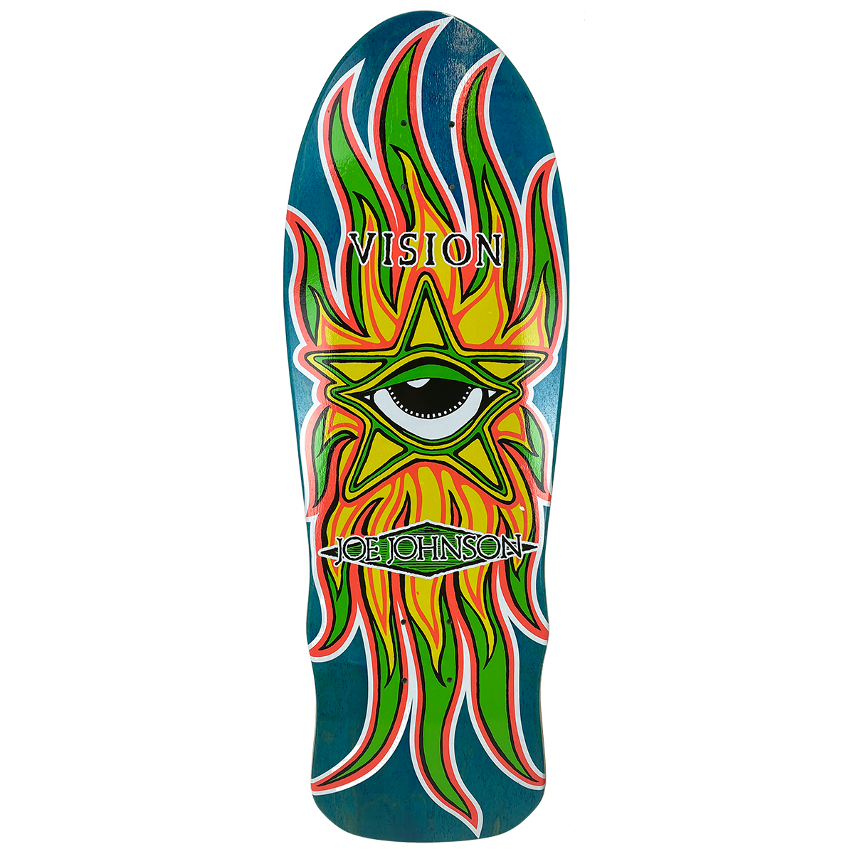 Vision Joe Johnson Star Eye 10.25" Skateboard Deck - Bow Shock Marketplace