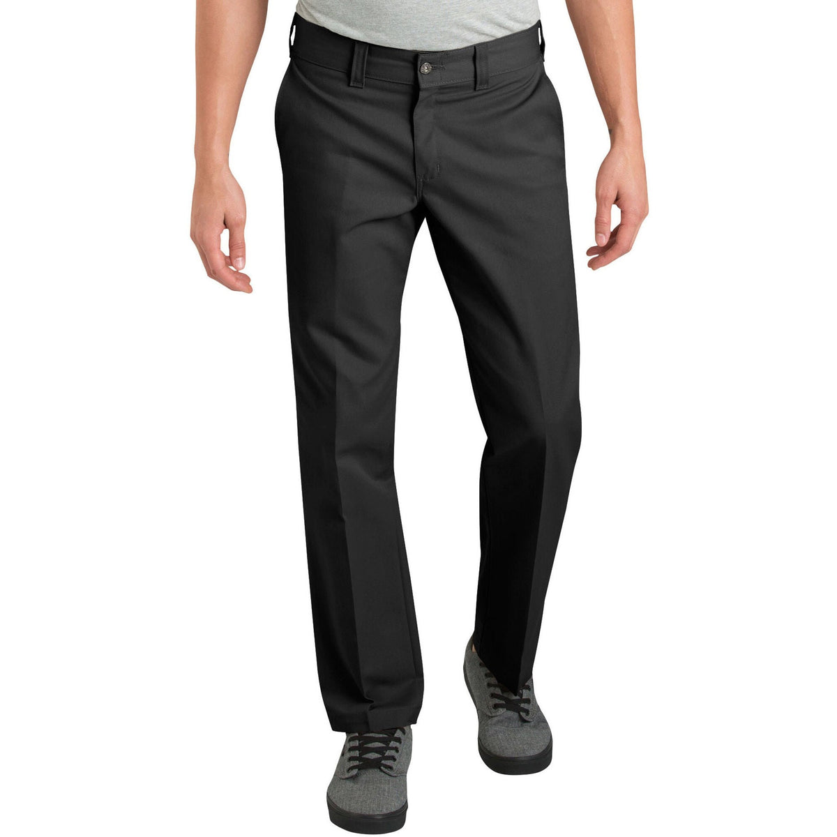 Dickies '67 Slim Fit Straight Leg Work Pants - Black - Bow Shock Marketplace