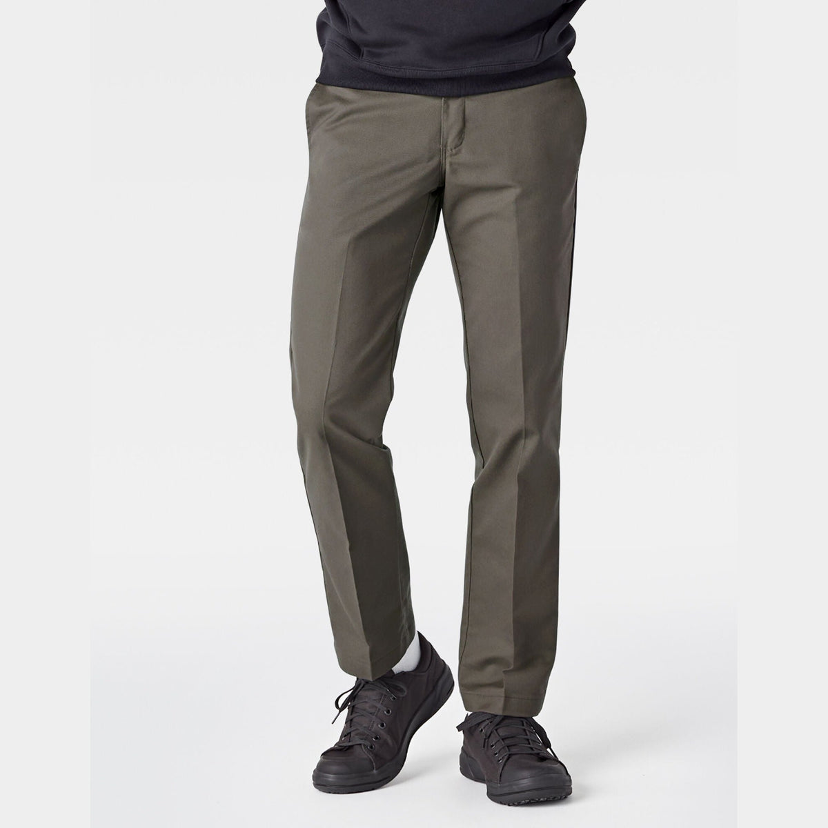 Dickies '67 Slim Fit Straight Leg Work Pants - Mushroom
