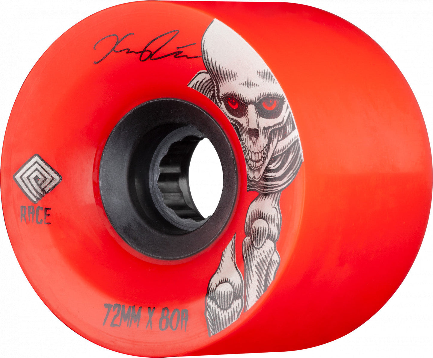 Powell Peralta Wheels Kevin Reimer Downhill 72mm 80a - Red (Set of 4) - Bow Shock Marketplace