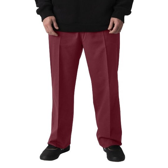 Dickies Jamie Foy Signature Loose Fit Straight Leg Pants Cordovan